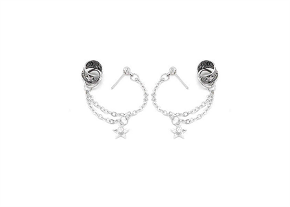 Rhodium Plated | Fashion Earrings